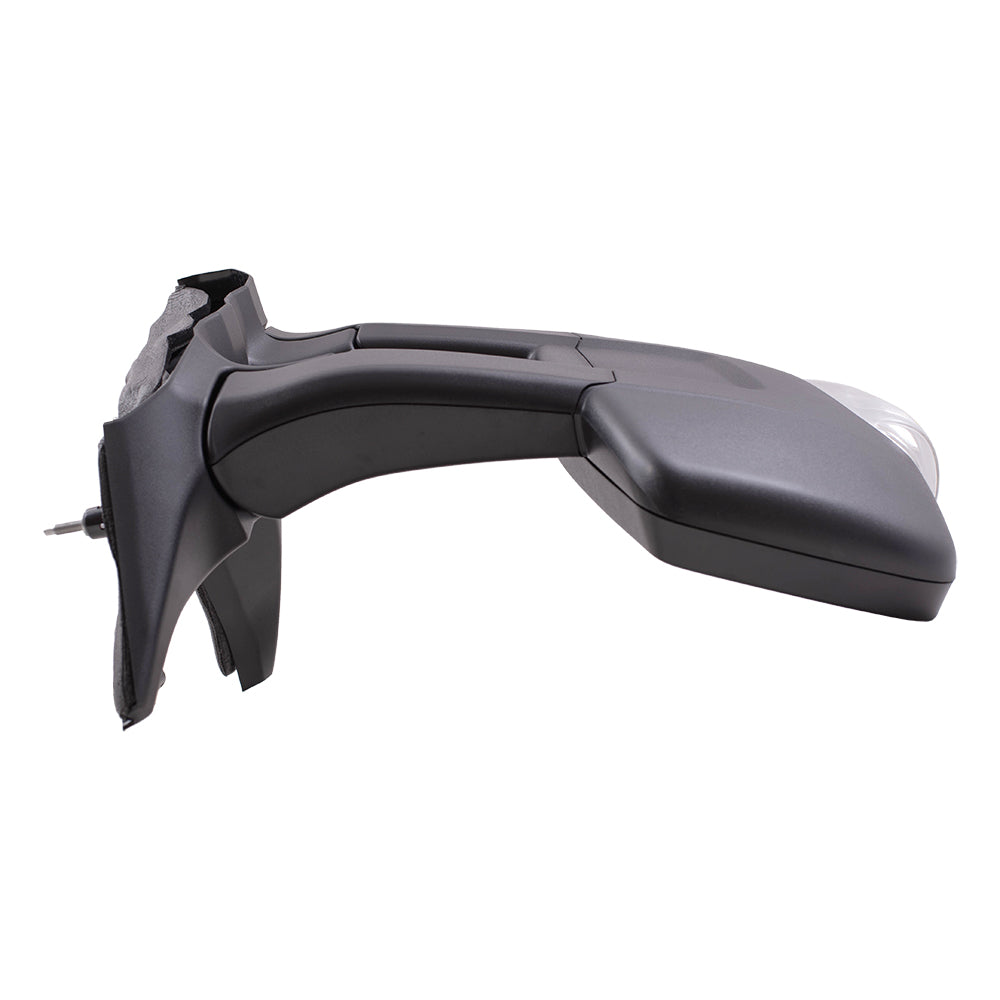 Replacement Passenger Side Mirror Heated with Signal Dual Long Arms Compatible with 2015-2019 Transit Van with Medium or High Roof