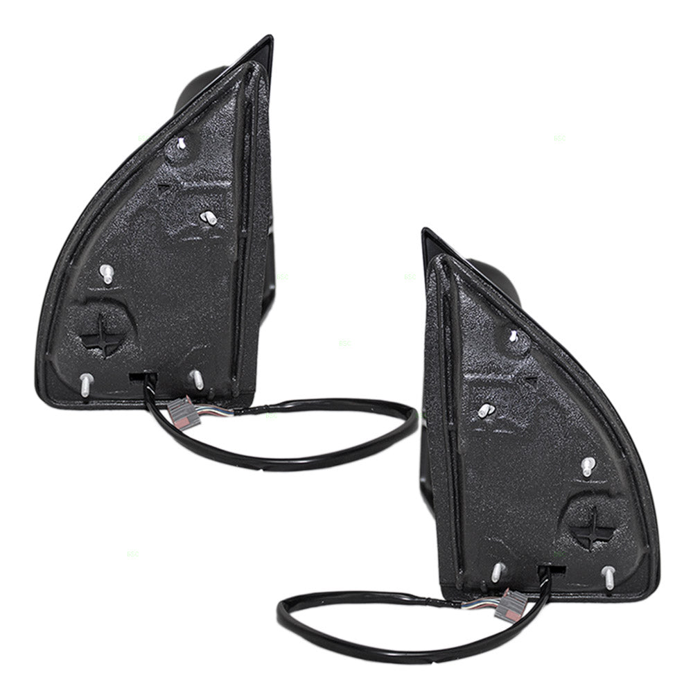 Driver and Passenger Power Tow Side Mirror Heated Signal Manual Telescopic Replacement for Ford Pickup Truck 8C3Z 17683 BC 8C3Z 17682 BC
