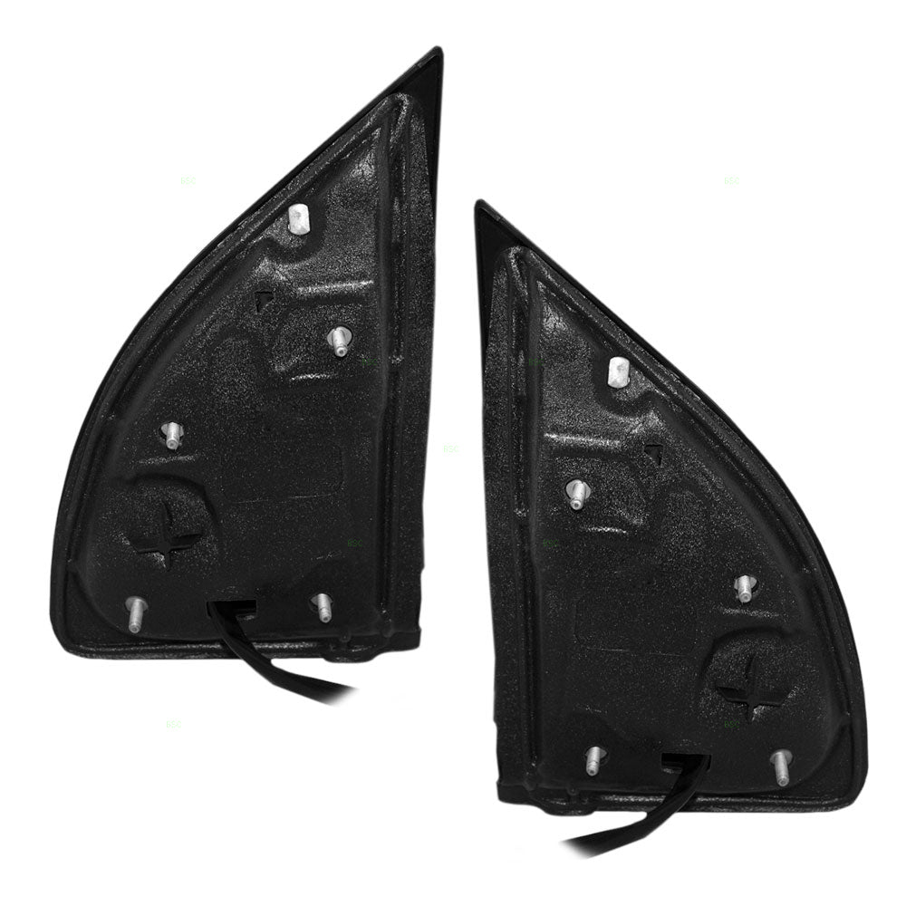 Driver & Passenger Power Tow Mirror Heated Signal Memory Clearance Lamp Telescopic Replacement for Ford Pickup Truck 7C3Z17683EC 7C3Z17682EB