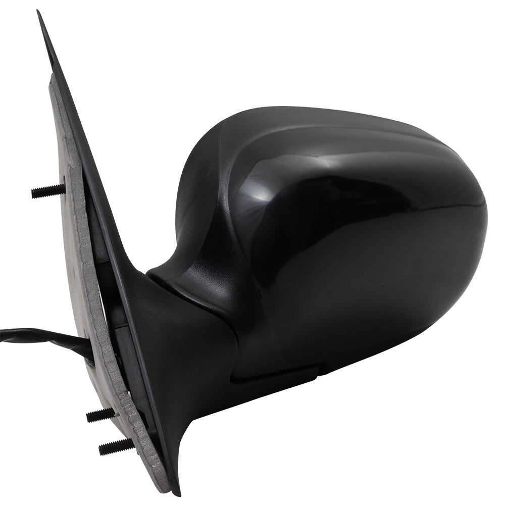 Brock Aftermarket Replacement Driver Left Power Mirror Paint to Match Black with Heat Compatible with 2009-2011 Ford Crown Victoria