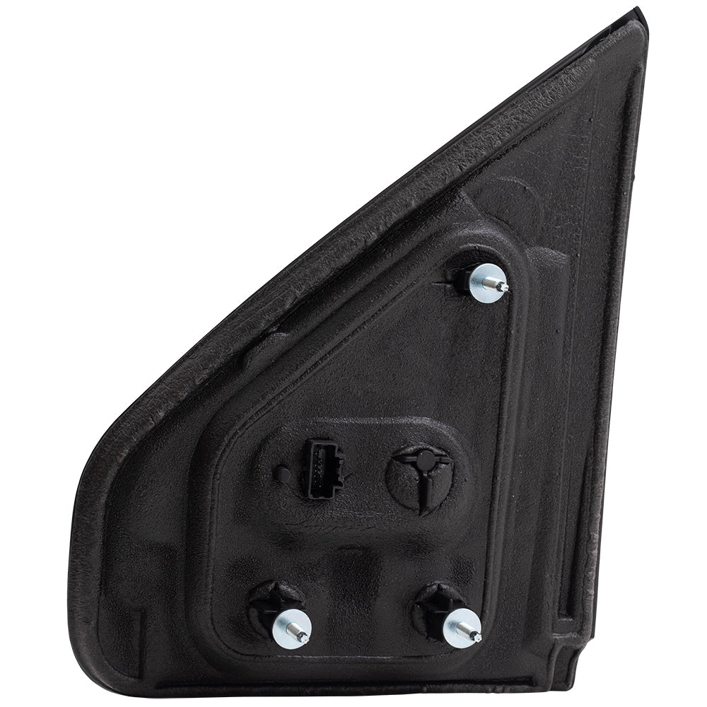 Brock Replacement Driver and Passenger Side Pedestal Type Power Mirrors with Heat, Signal, Memory, Reflector and Manual Folding without Puddle Light or Auto Dim Compatible with 2009-2014 F-150