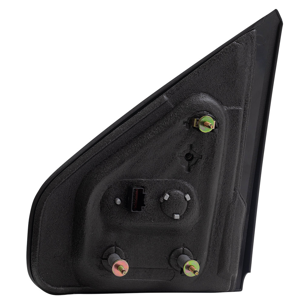 Brock Replacement Driver and Passenger Side Chrome Power Mirrors with Heat, Signal, Memory and Manual Folding without Puddle Light or Auto Dim Compatible with 2007-2008 F-150