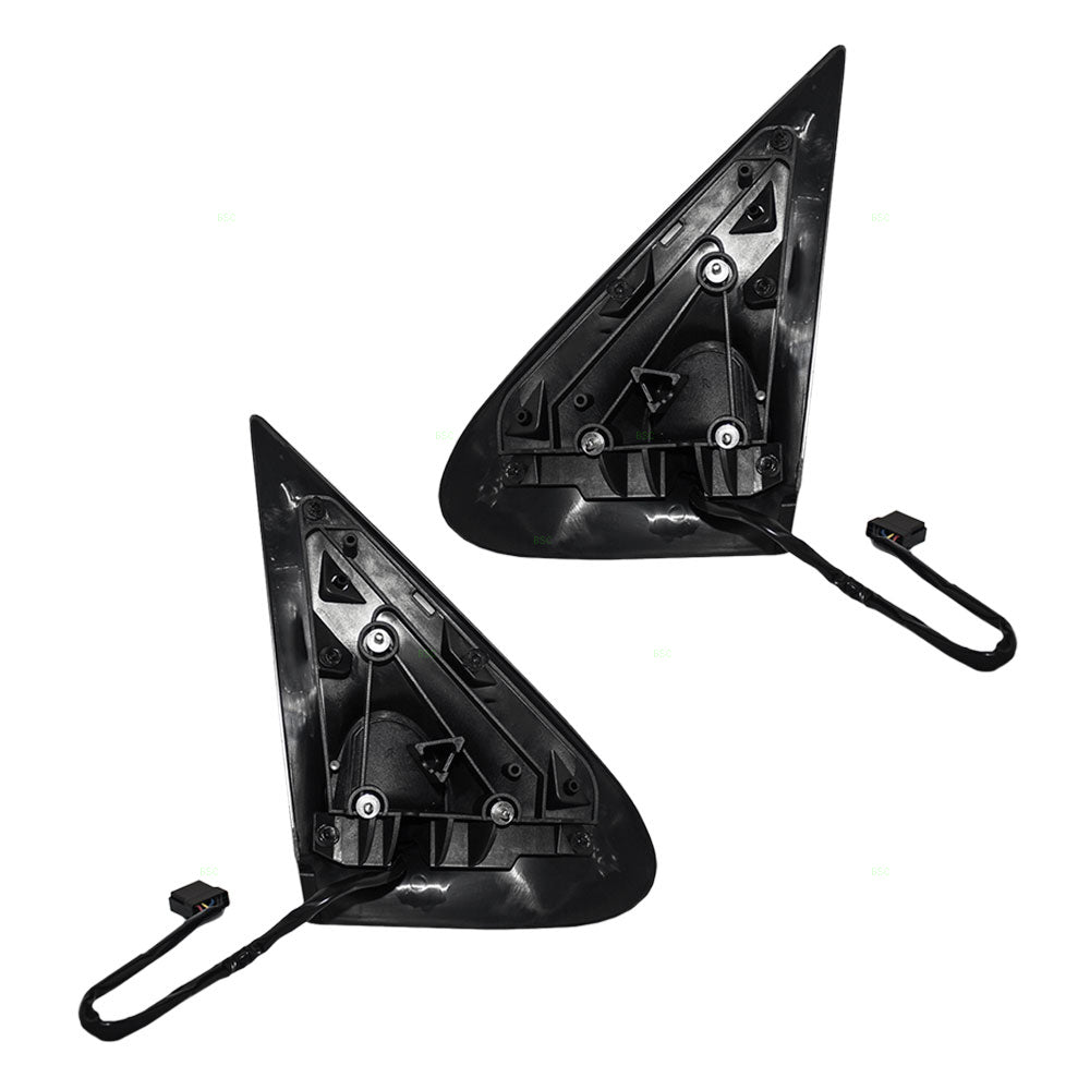 Driver and Passenger Power Side View Mirrors Heated Replacement for 1997-2002 Expedition F85Z17683HAB F85Z17682HAC