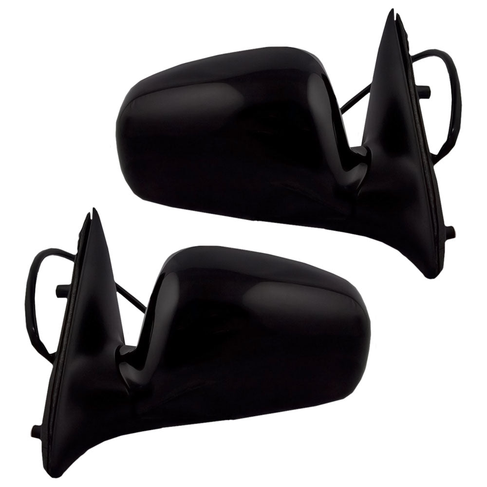 Driver and Passenger Power Side View Mirrors Heated Replacement for 1998 1999 2000 2001 2002 Town Car XW1Z17682BA XW1Z17682AA