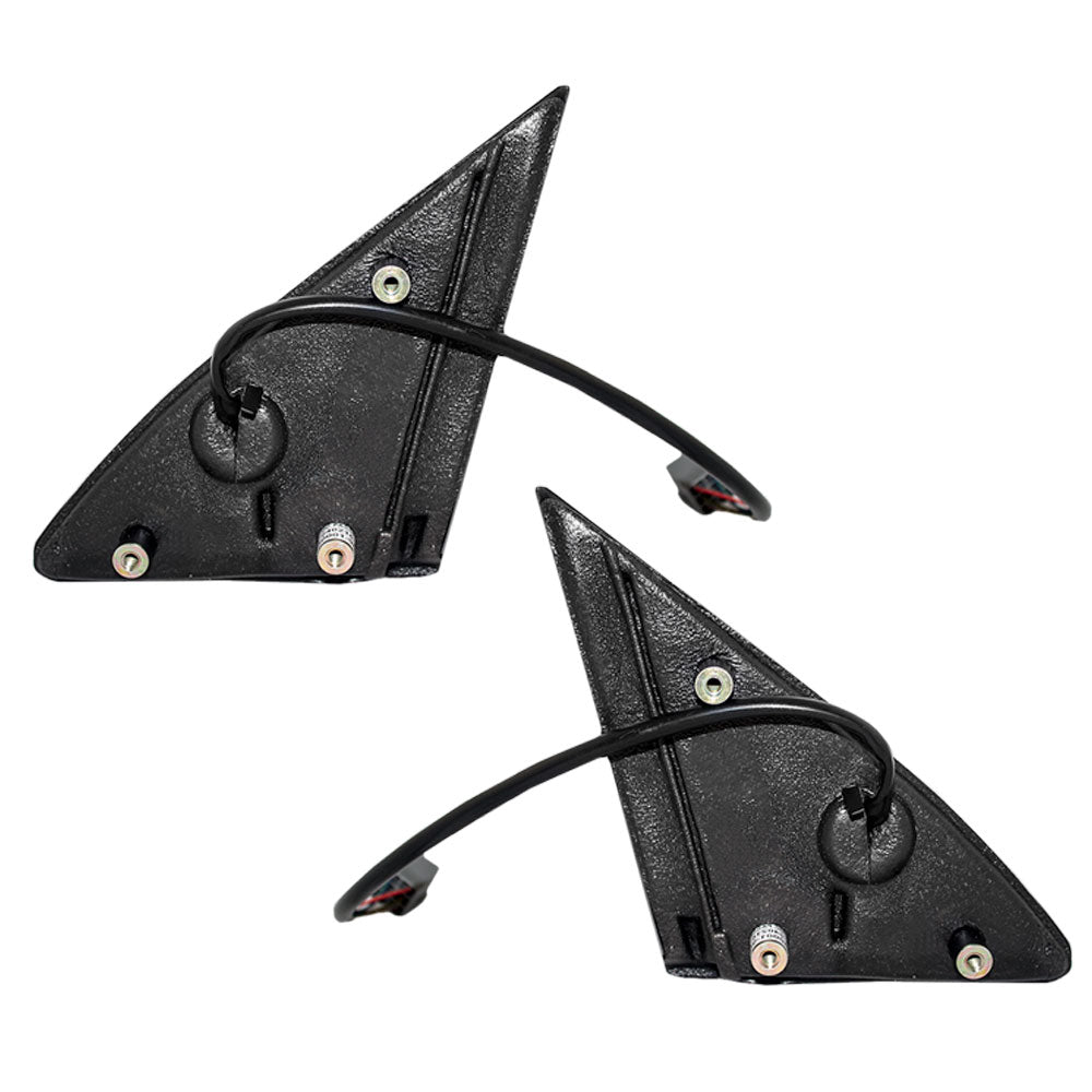 Driver and Passenger Power Side View Mirrors Heated Replacement for 1998 1999 2000 2001 2002 Town Car XW1Z17682BA XW1Z17682AA