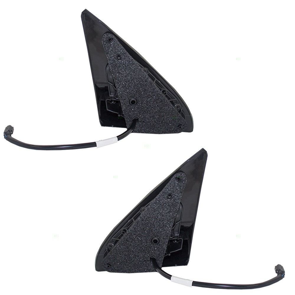 Driver and Passenger Power Side View Mirrors Heated Textured Replacement for 2003-2007 Focus 6S4Z17683CA 6S4Z 17682 CA
