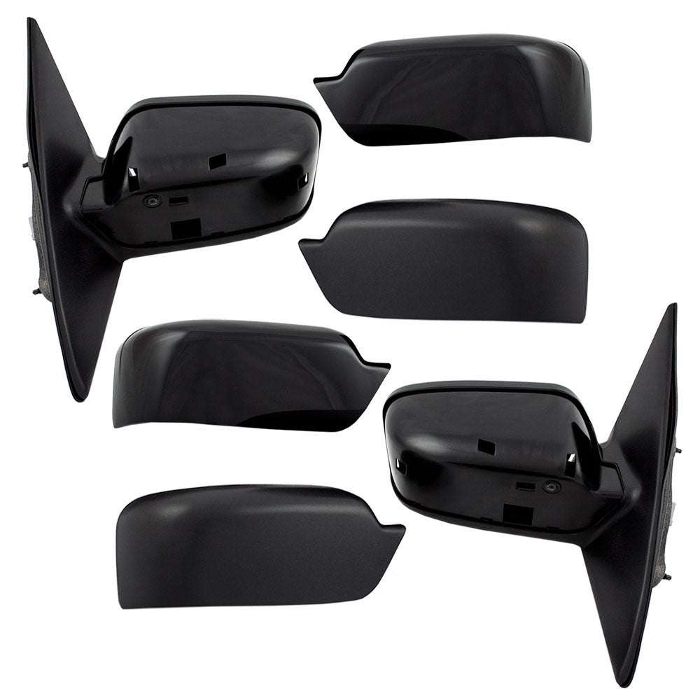 Driver and Passenger Power Side View Mirrors Heated Replacement for 2006-2010 Fusion Milan 6E5Z 17683 C 6E5Z 17682 C