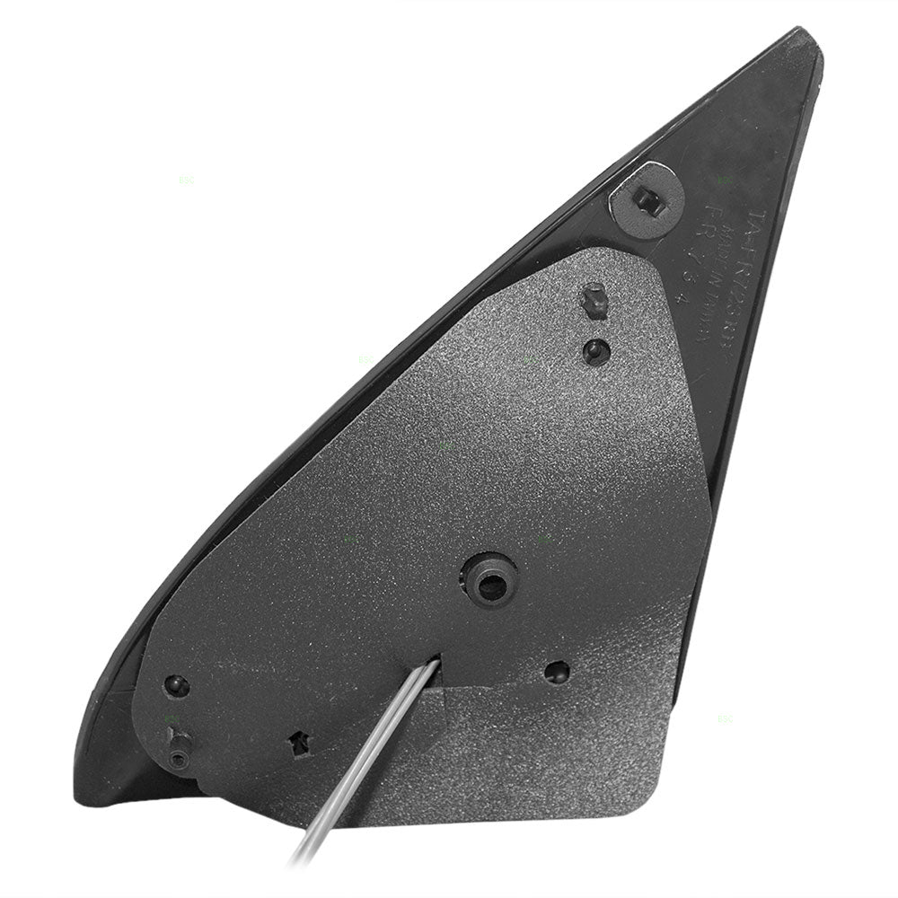 Manual Remote Mirror fits 00-02 Ford Focus Passenger Side Textured 1S4Z17682LAB