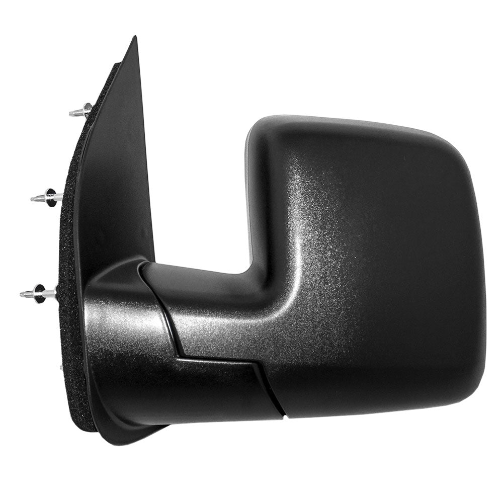 Drivers Manual Side View Mirror Sail Type with Spotter Glass Replacement for 2003-2014 E-Series Van AC2Z17683BA