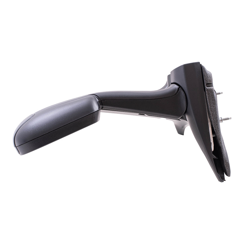 Replacement Passenger Manual Side Door Mirror with Dual Long Arms Compatible with 2015-2019 Transit Van with Medium or High Roof