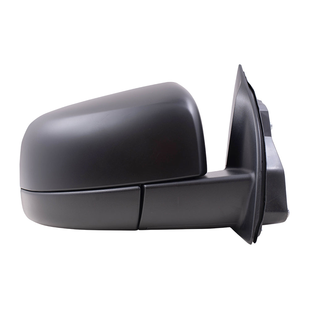 Brock Replacement Passenger Side Manual Mirror without Spotter Glass OEM Substitute Compatible with 2019 Ranger