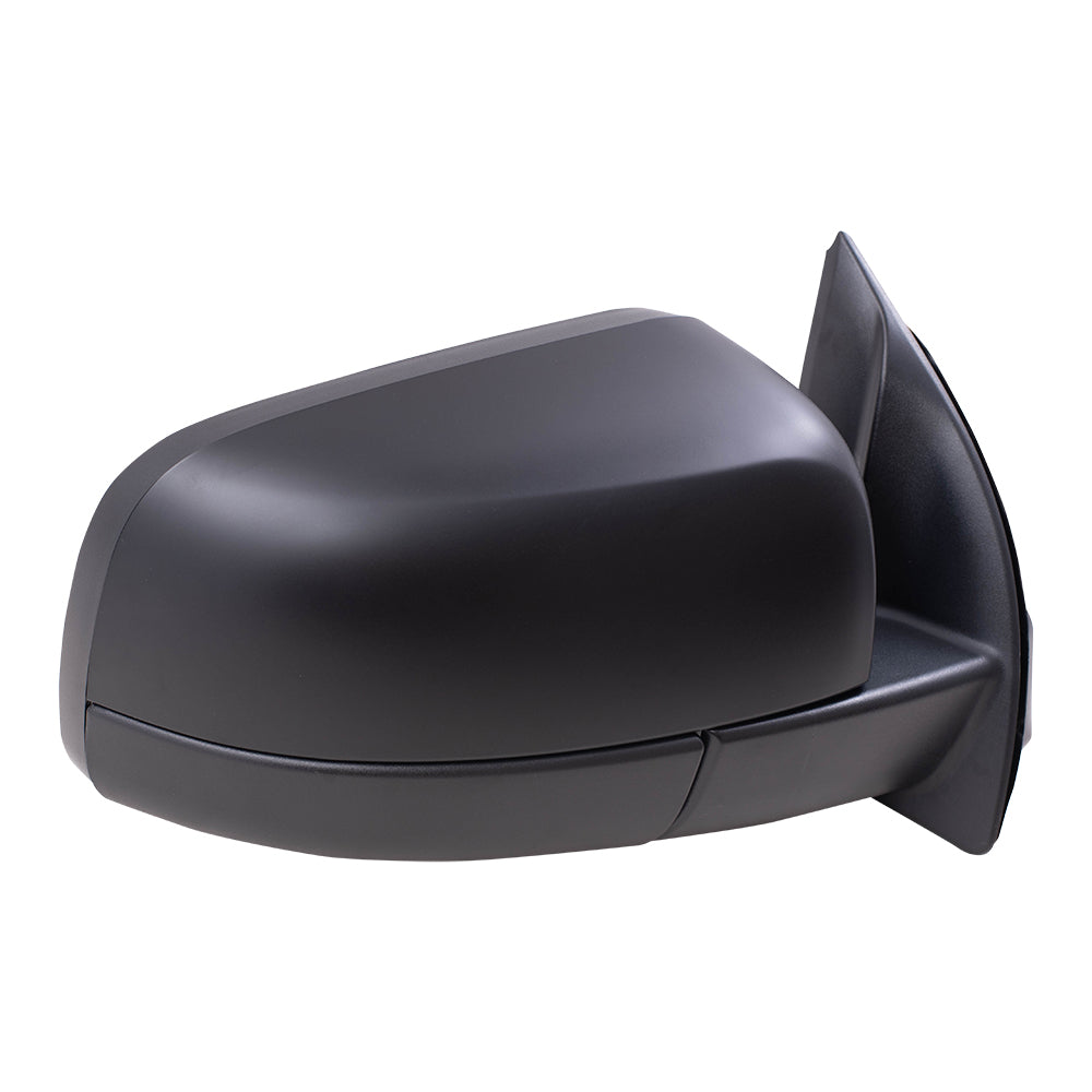 Brock Replacement Passenger Side Manual Mirror without Spotter Glass OEM Substitute Compatible with 2019 Ranger