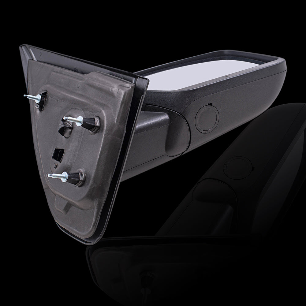 Passengers Manual Mirror Textured Black w/ Reflector Performance Fits 09-14 F150