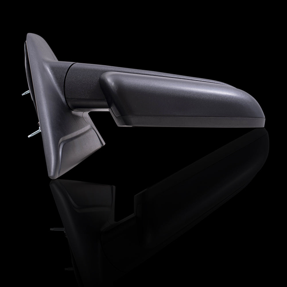 Passengers Manual Mirror Textured Black w/ Reflector Performance Fits 09-14 F150