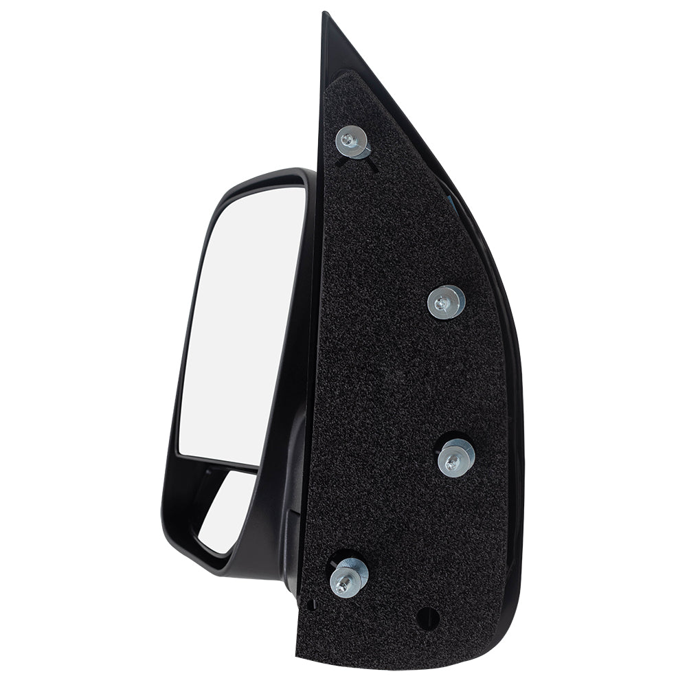 Manual Door Mirror fits 03-09 Ford E-Series Van Driver Dual Glass Paddle Type