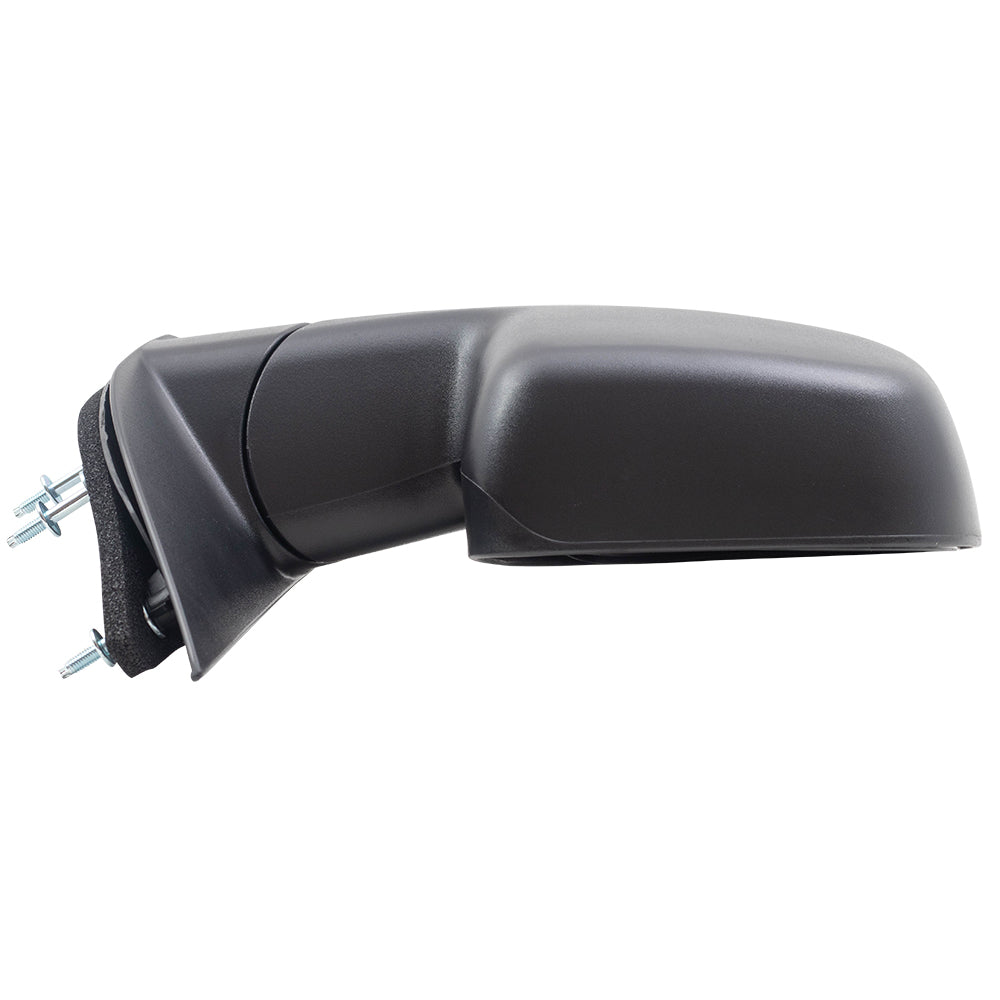 Passengers Manual Side View Mirror Dual Glass Paddle Type Replacement for 2003-2009 E-Series Van 3C2Z17682FAA