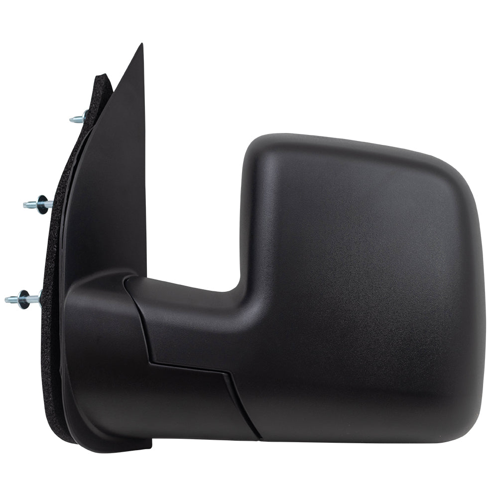 Manual Door Mirror fits 03-09 Ford E-Series Van Driver Dual Glass Paddle Type