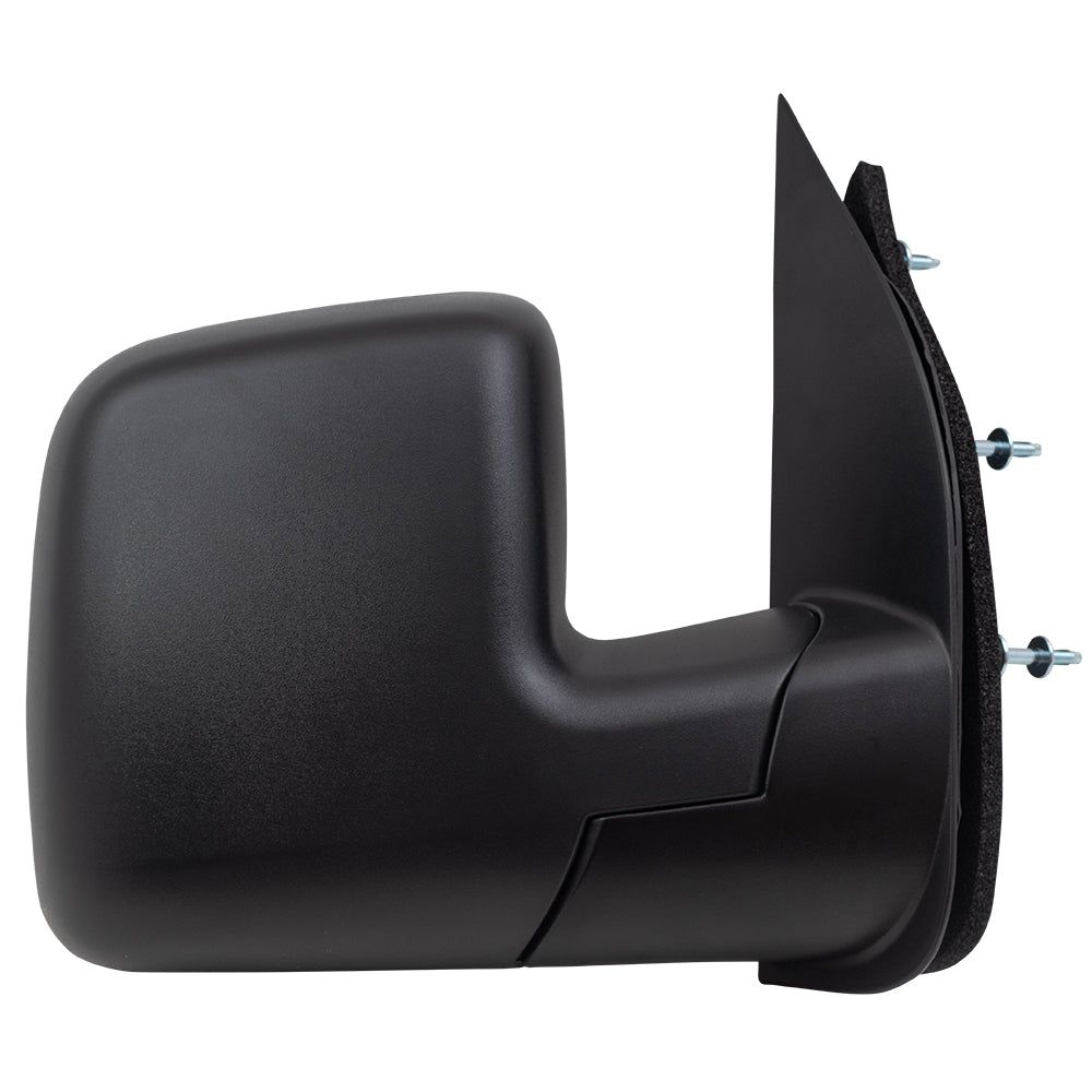 Passengers Manual Side View Mirror Dual Glass Paddle Type Replacement for 2003-2009 E-Series Van 3C2Z17682FAA