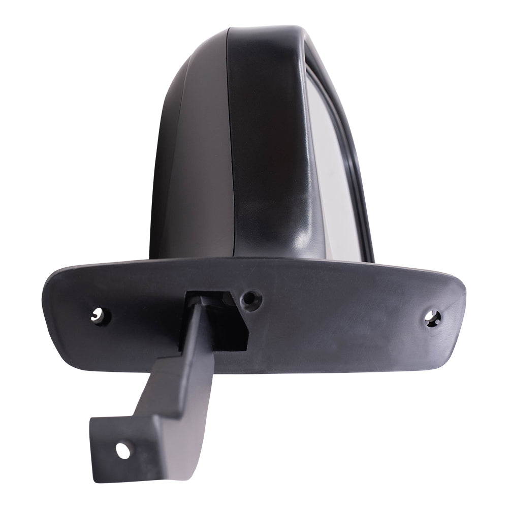 Passengers Manual Side View Paddle Type Mirror Replacement for 1992-1996 F150 F250 F350 Pickup Truck F7TZ17682AAA