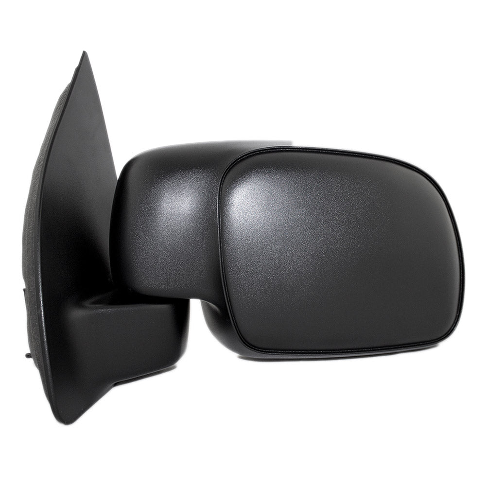 Drivers Manual Side View Mirror Paddle Type Replacement for 1999-2016 Ford Super Duty Pickup Truck F81Z17683AAB