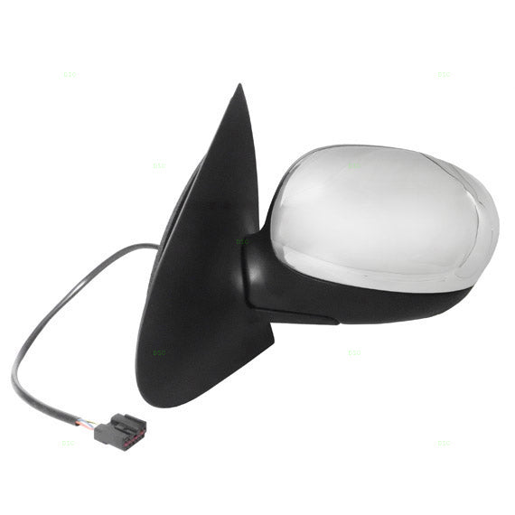 Power Mirror fits 01-03 F150 SuperCrew Cab Pickup Driver Chrome Cover Signal