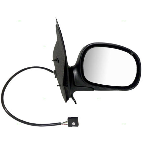 Power Mirror fits 01-03 F150 SuperCrew Cab Pickup Passenger Chrome Cover Signal