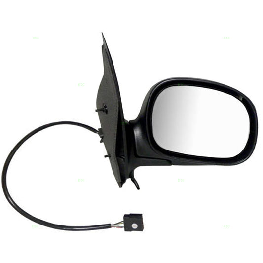 Power Mirror fits 01-03 F150 SuperCrew Cab Pickup Passenger Chrome Cover Signal