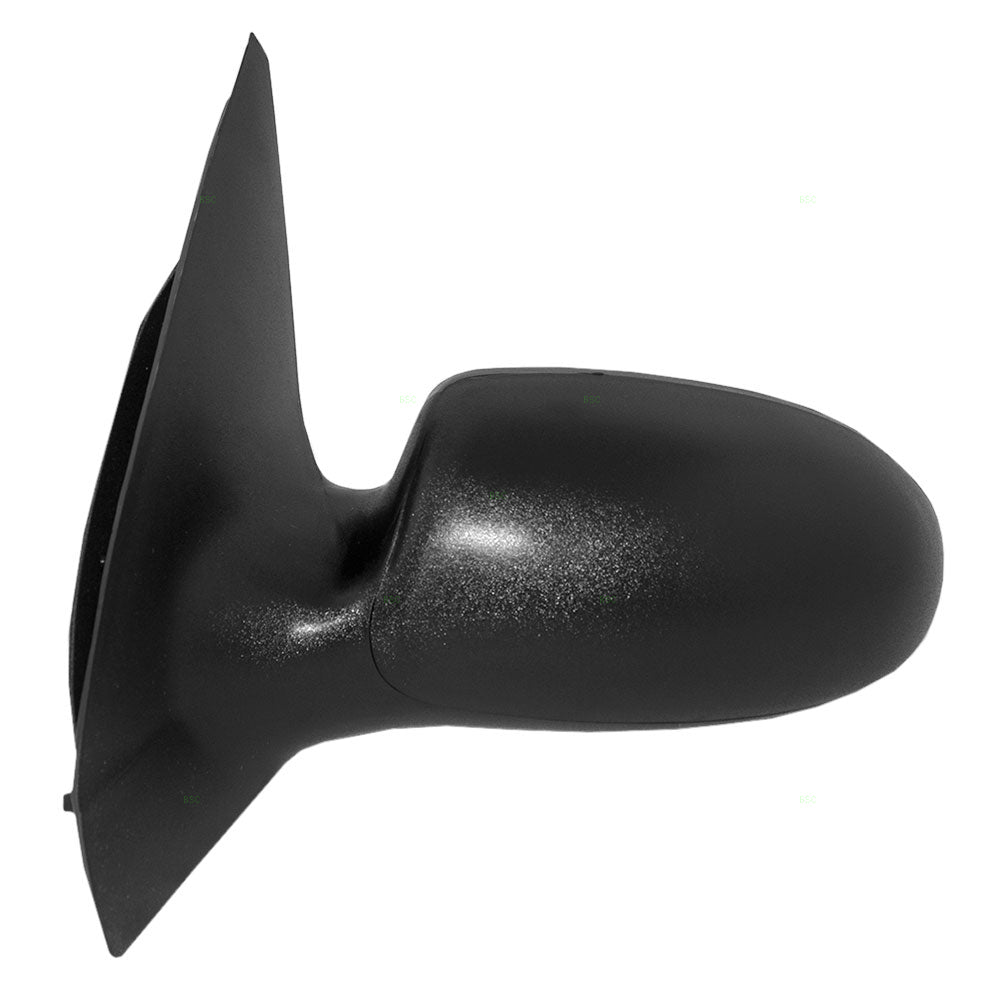 Drivers Power Side View Mirror Textured Replacement for 2000-2007 Focus 6S4Z17683BA