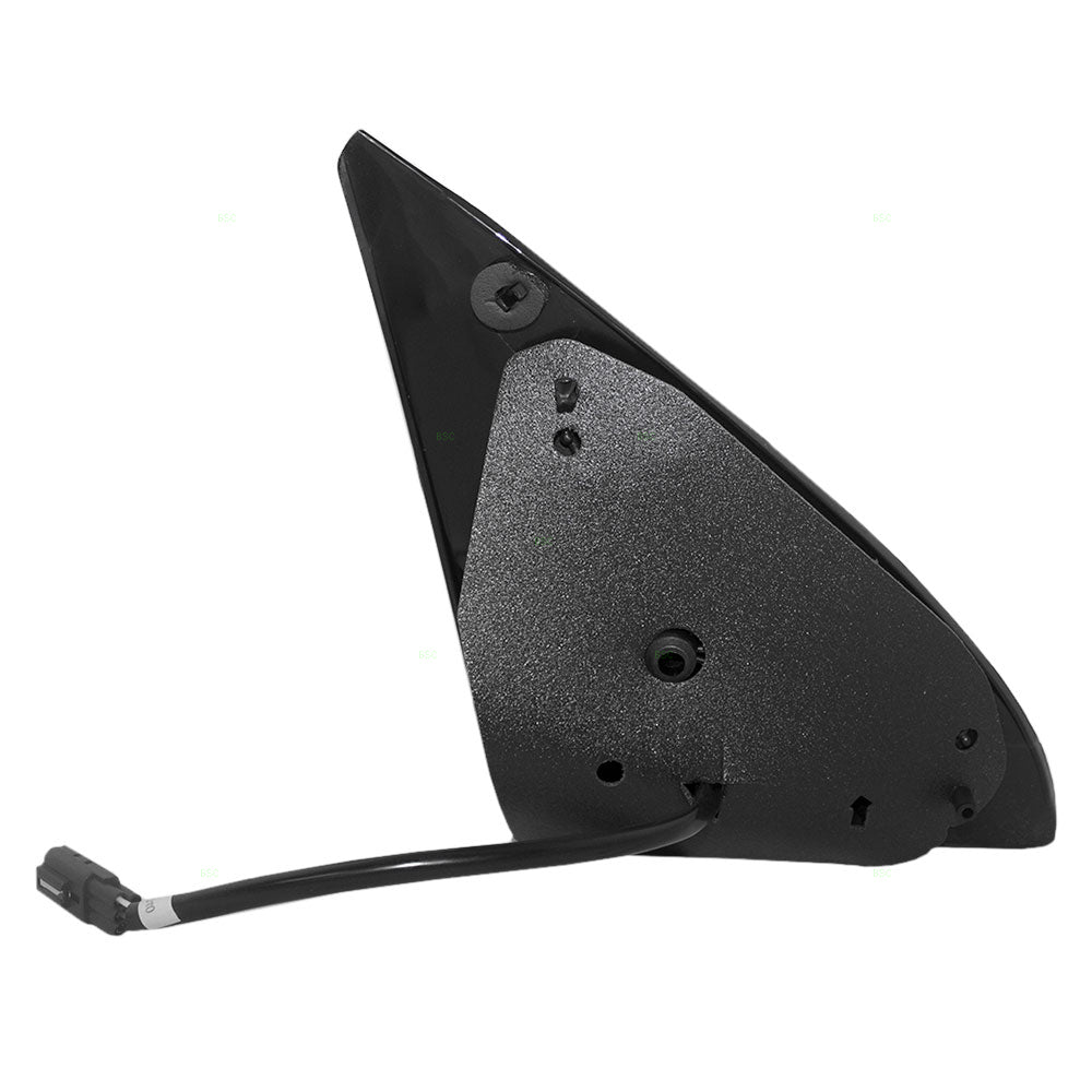 Drivers Power Side View Mirror Textured Replacement for 2000-2007 Focus 6S4Z17683BA