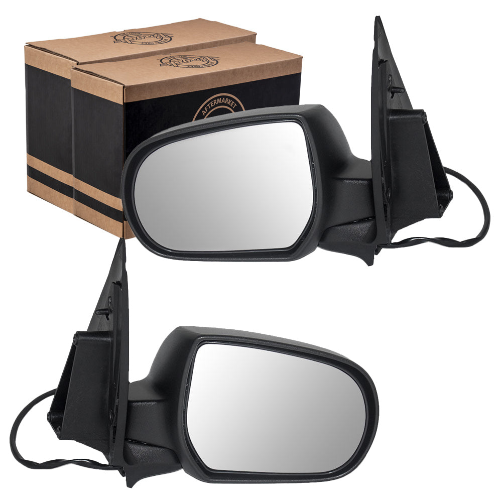 Driver and Passenger Power Side View Mirrors Replacement for 2001-2007 Escape 2005-2007 Mariner & Hybrid 3L8Z17683MAA 2L8Z17682CAB