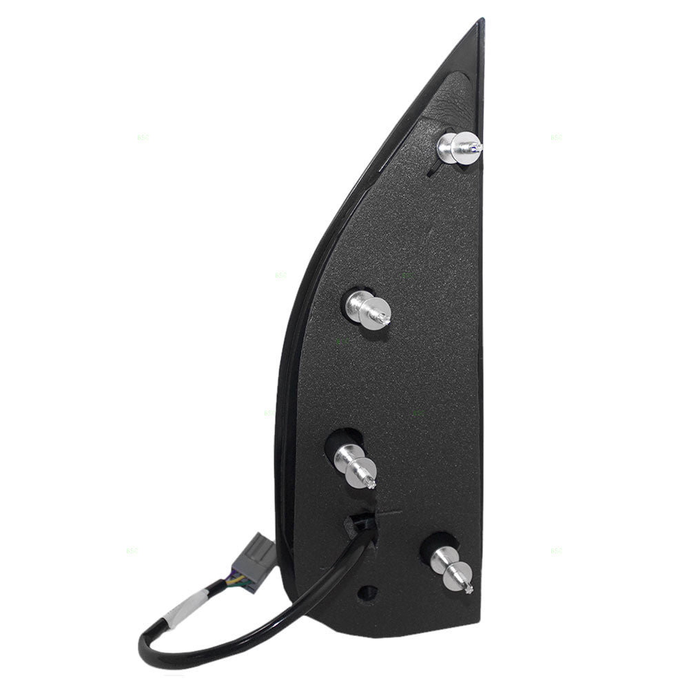 Passengers Power Side View Mirror Dual Glass Textured Replacement for 2002-2007 E-Series Van 2C2Z17682AAC