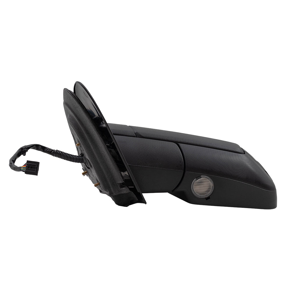 BROCK Power Mirror Replacement for 2007-2010 Ford Expedition Drivers Side Heated Signal Memory Puddle Lamp Textured 8L1Z17683BA
