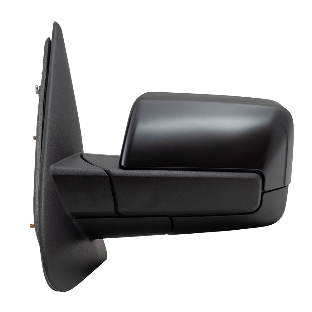 Brock Replacement Driver Side Power Mirror Paint to Match Black with Heat, Signal, Memory, Puddle Light and Power Folding Compatible with 2007-2008 Expedition & 2007-2008 Navigator