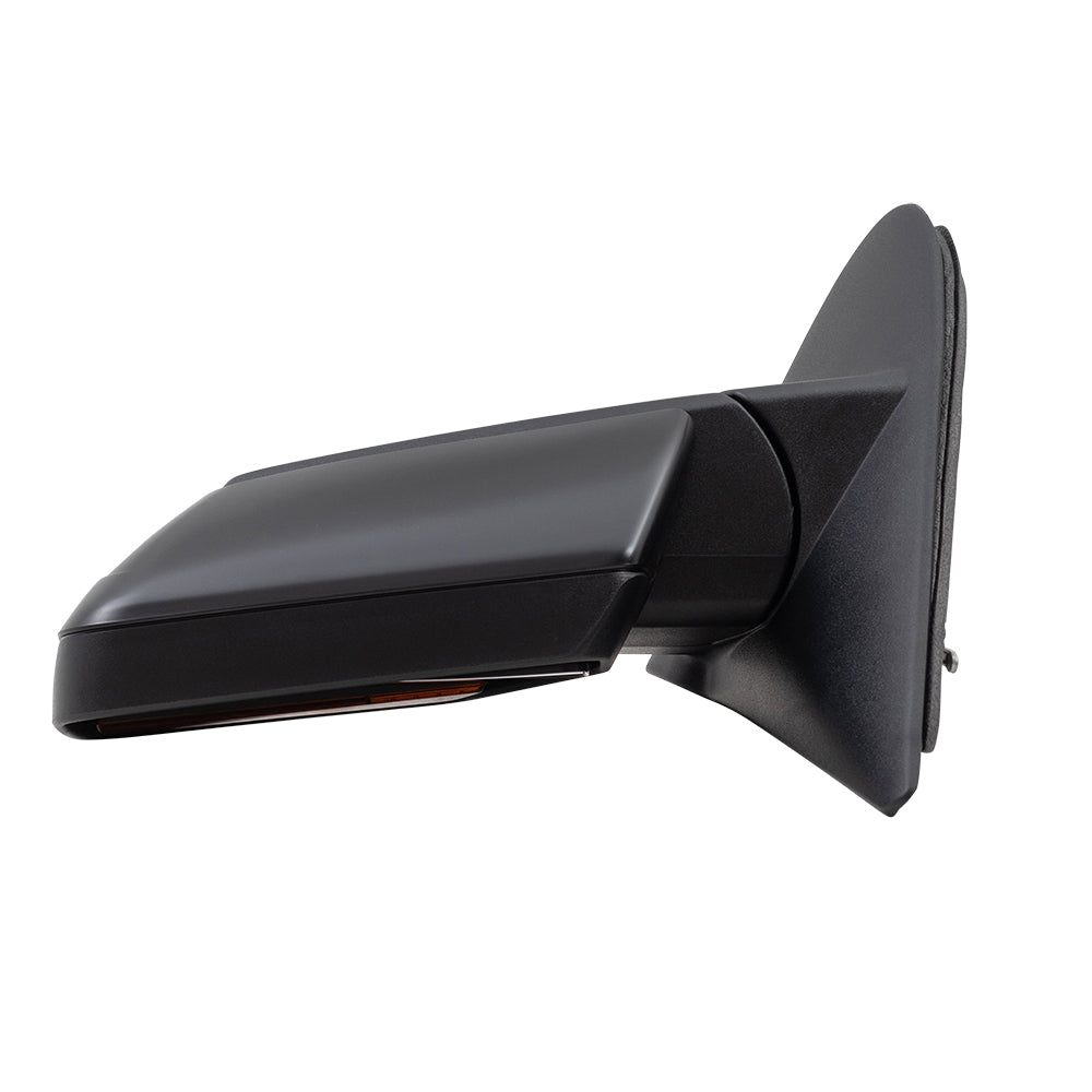 Brock Replacement Driver Side Power Mirror Paint to Match Black with Heat, Signal, Memory, Puddle Light and Power Folding Compatible with 2007-2008 Expedition & 2007-2008 Navigator