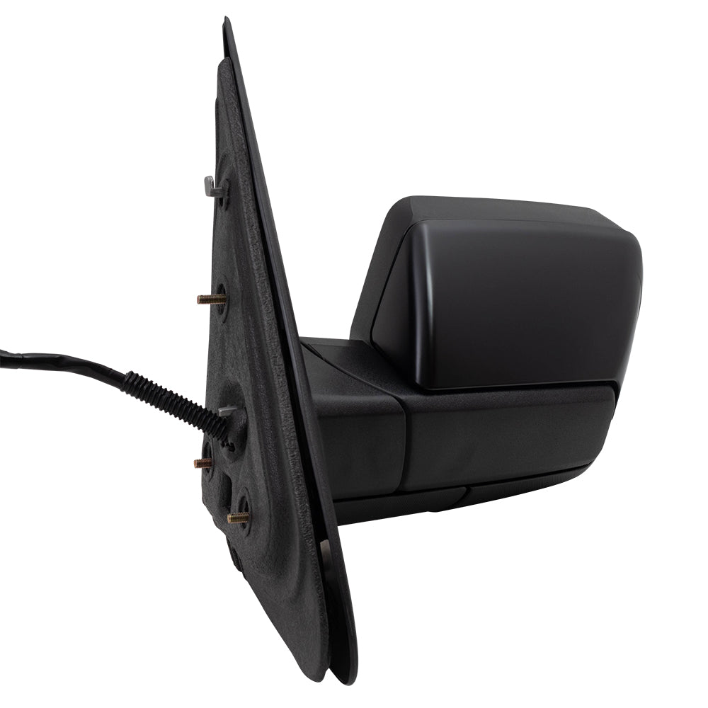 Brock Replacement Driver Side Power Mirror Paint to Match Black with Heat, Signal, Memory, Puddle Light and Power Folding Compatible with 2007-2008 Expedition & 2007-2008 Navigator