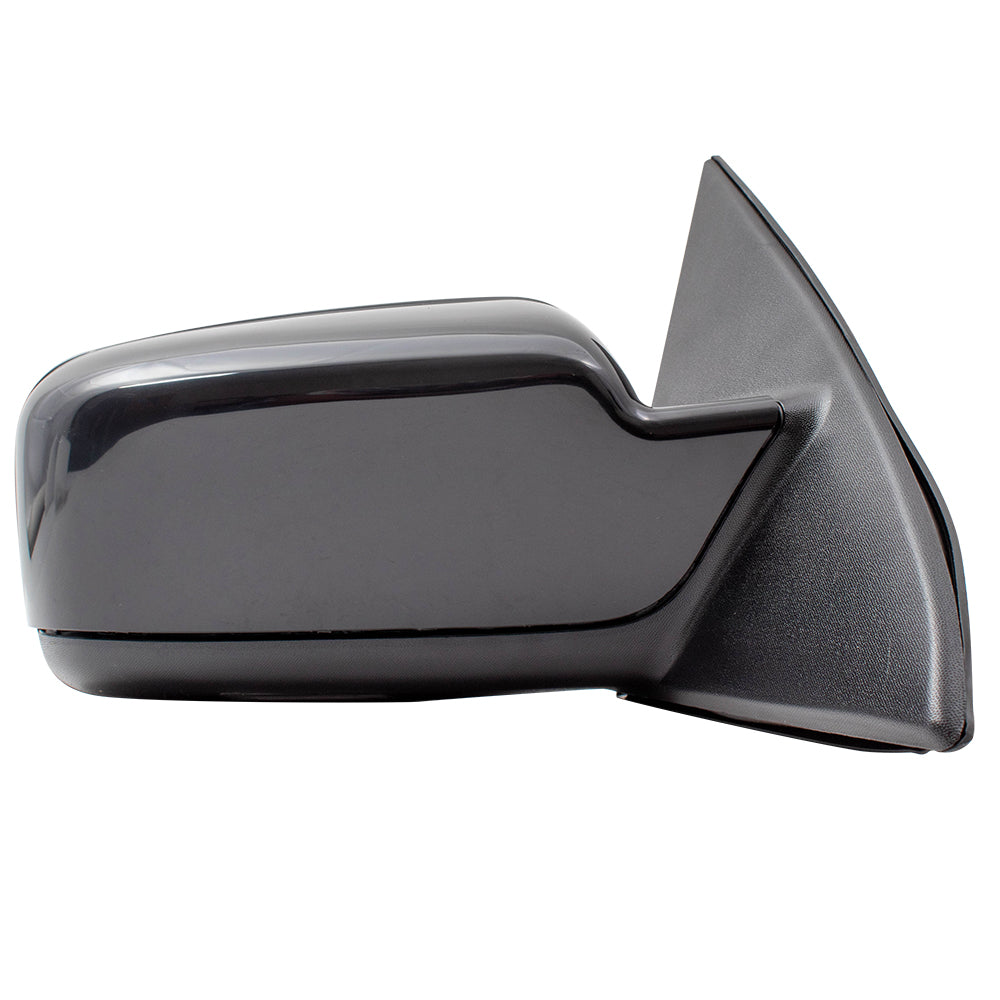Brock Pair Set Power Side View Mirrors Heated Puddle Lamp Assembly for 11-12 Ford Fusion Mercury Milan & Hybrid (without BLIS) replaces BE5Z17683BA BE5Z17682BA FO1320423 FO1321423