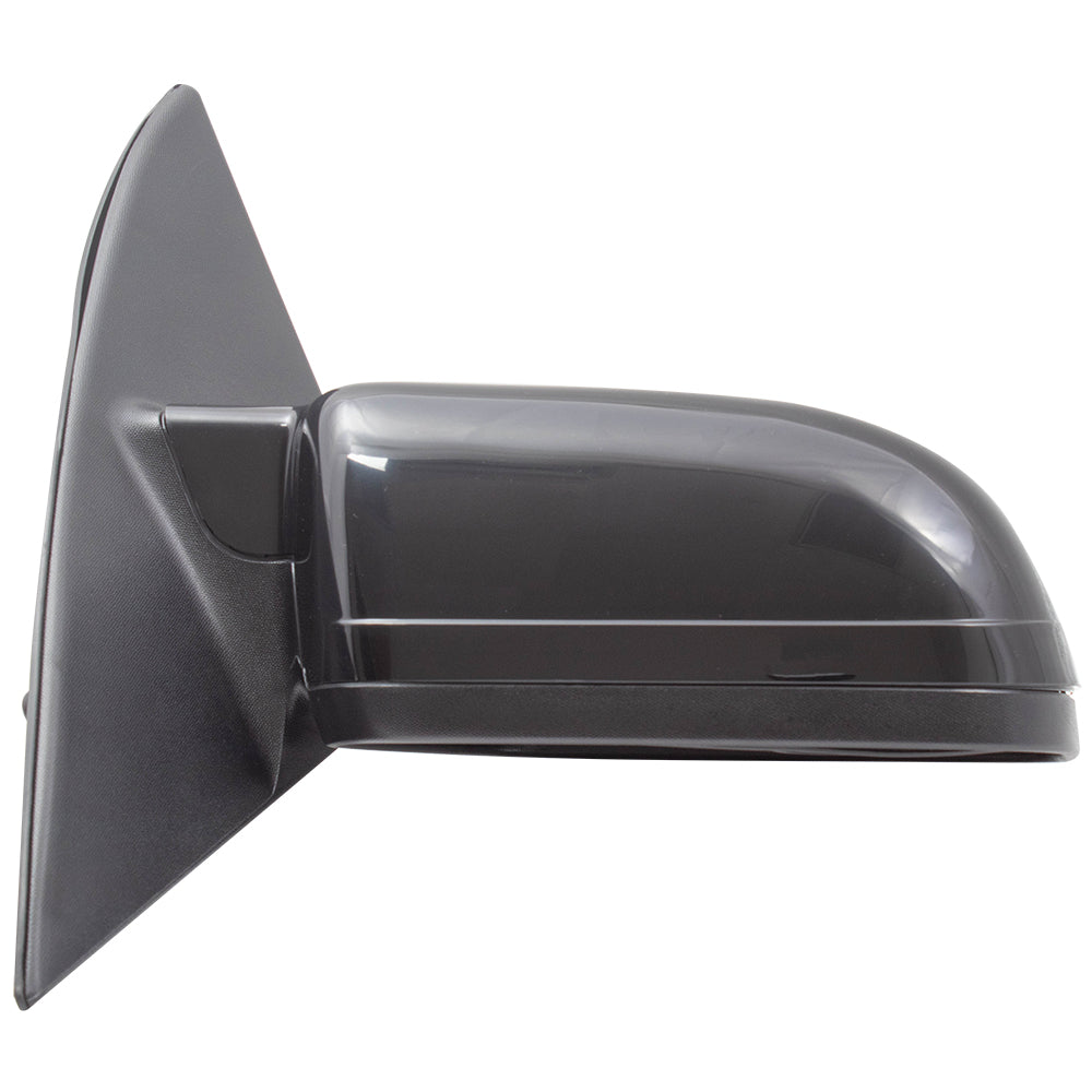 Brock Pair Set Power Side View Mirrors Heated Puddle Lamp Assembly for 11-12 Ford Fusion Mercury Milan & Hybrid (without BLIS) replaces BE5Z17683BA BE5Z17682BA FO1320423 FO1321423