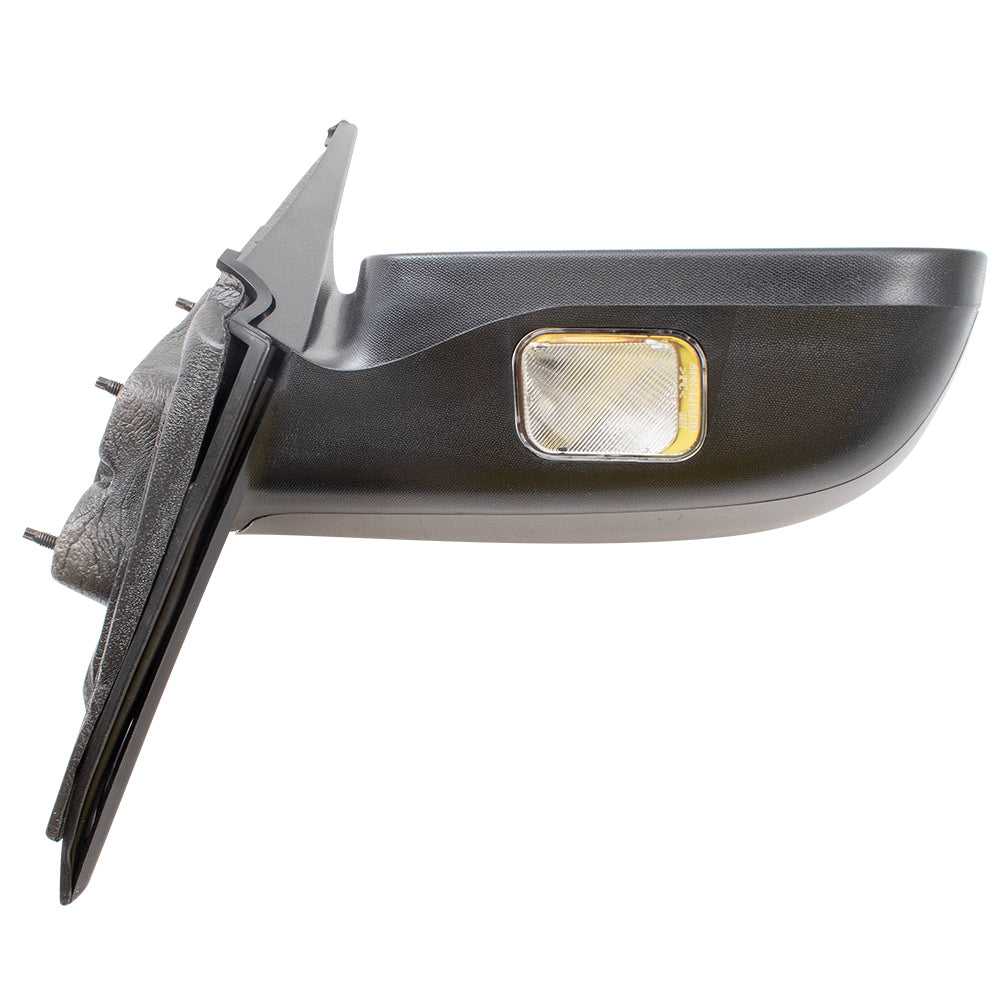 Brock Power Side View Mirror Passengers Heated Puddle Lamp Assembly for 11-12 Ford Fusion Mercury Milan & Hybrid without BLIS replaces BE5Z17682BA FO1321423 128-01992AR