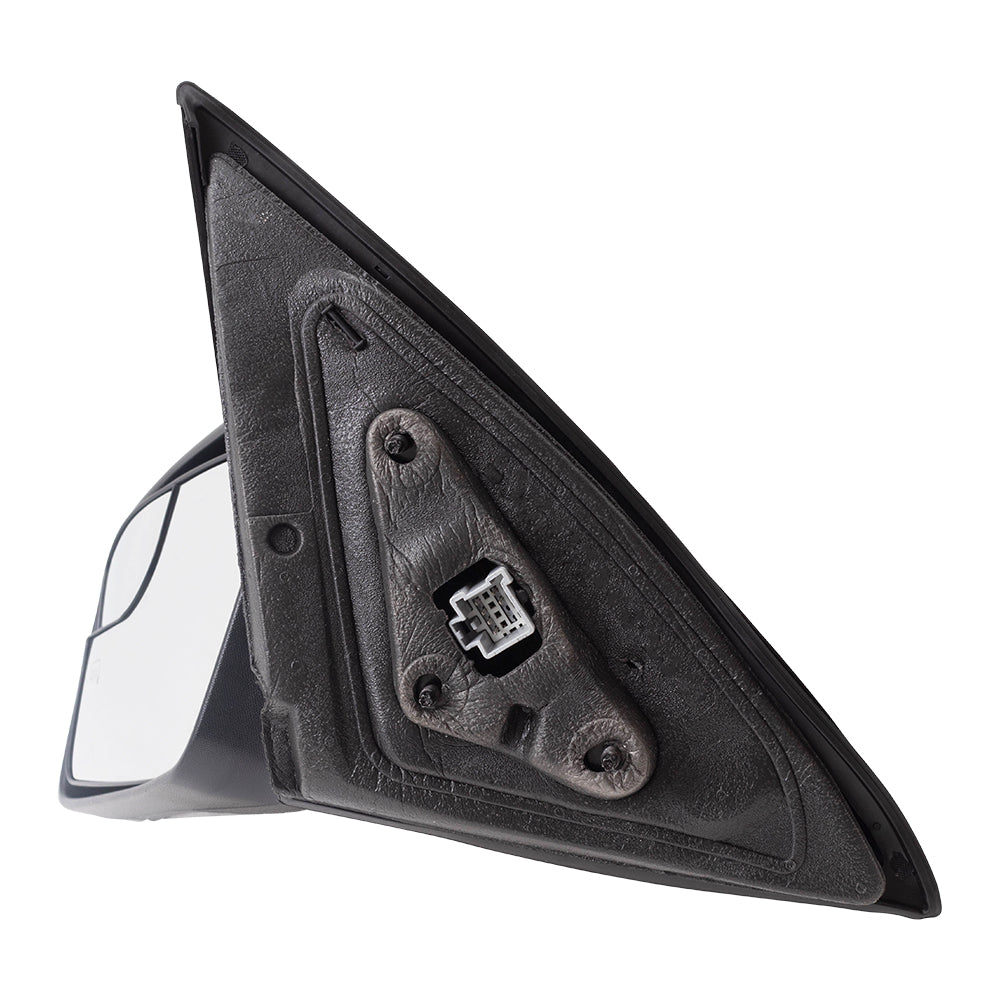 Brock Drivers Power Side View Mirror Heated Puddle Lamp Textured fits 11-12 Ford Fusion 11 Mercury Milan (INCLUDING Hybrids) replaces FO1320424 BE5Z17683BA 6E5Z17D743AA