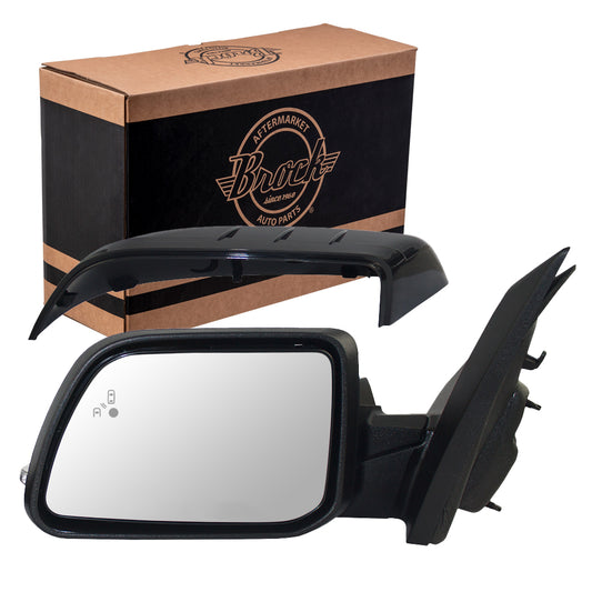 Power Mirror fits 11-14 Ford Edge Driver Side Heated Memory Puddle Lamp Signal