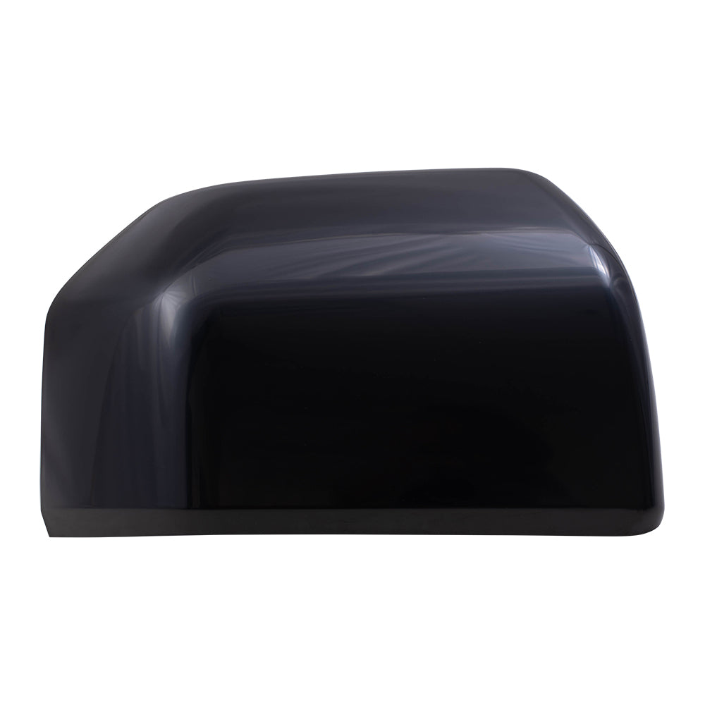 Brock Aftermarket Replacement Passenger Right Mirror Cover Paint to Match Black Compatible with 2015-2020 Ford F-150