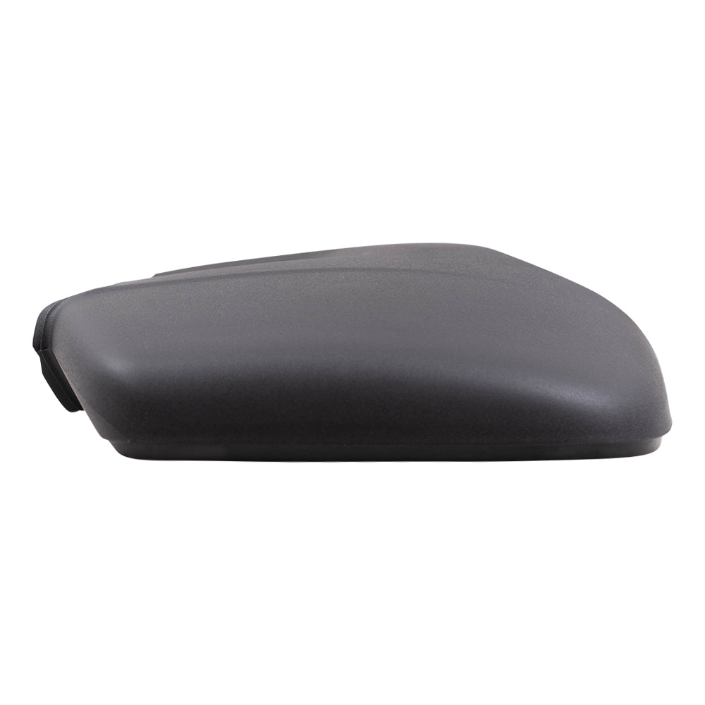 Brock Replacement Passenger Side Long Mirror Arm Cover Textured Black Compatible with 2015-2020 Transit