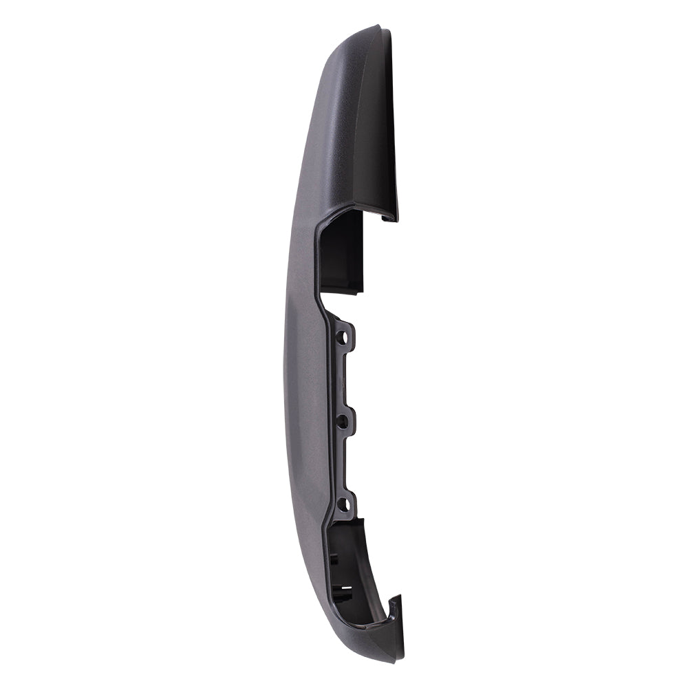 Brock Replacement Passenger Side Long Mirror Arm Cover Textured Black Compatible with 2015-2020 Transit