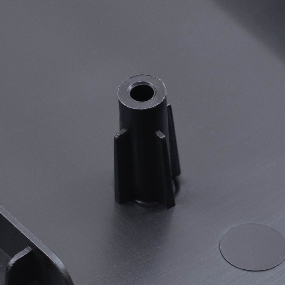 Brock Replacement Passenger Side Long Mirror Arm Cover Textured Black Compatible with 2015-2020 Transit