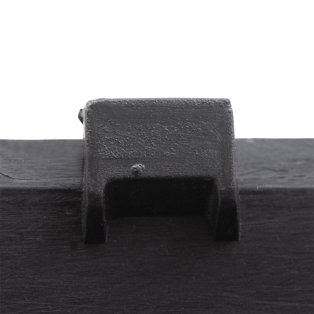 Brock Replacement Driver Side Long Mirror Arm Turn Signal Hole Cover Textured Black Compatible with 2015-2020 Transit