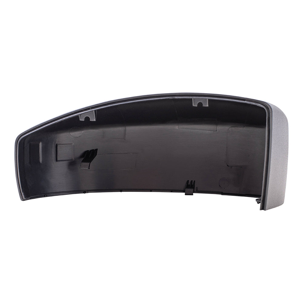 Door Mirror Cover Textured Black Without Turn Signal Light Opening Driver Side Left For 2013-2016 Ford Escape Without Turn Signal Light 2012-2018 Ford Focus Sedan
