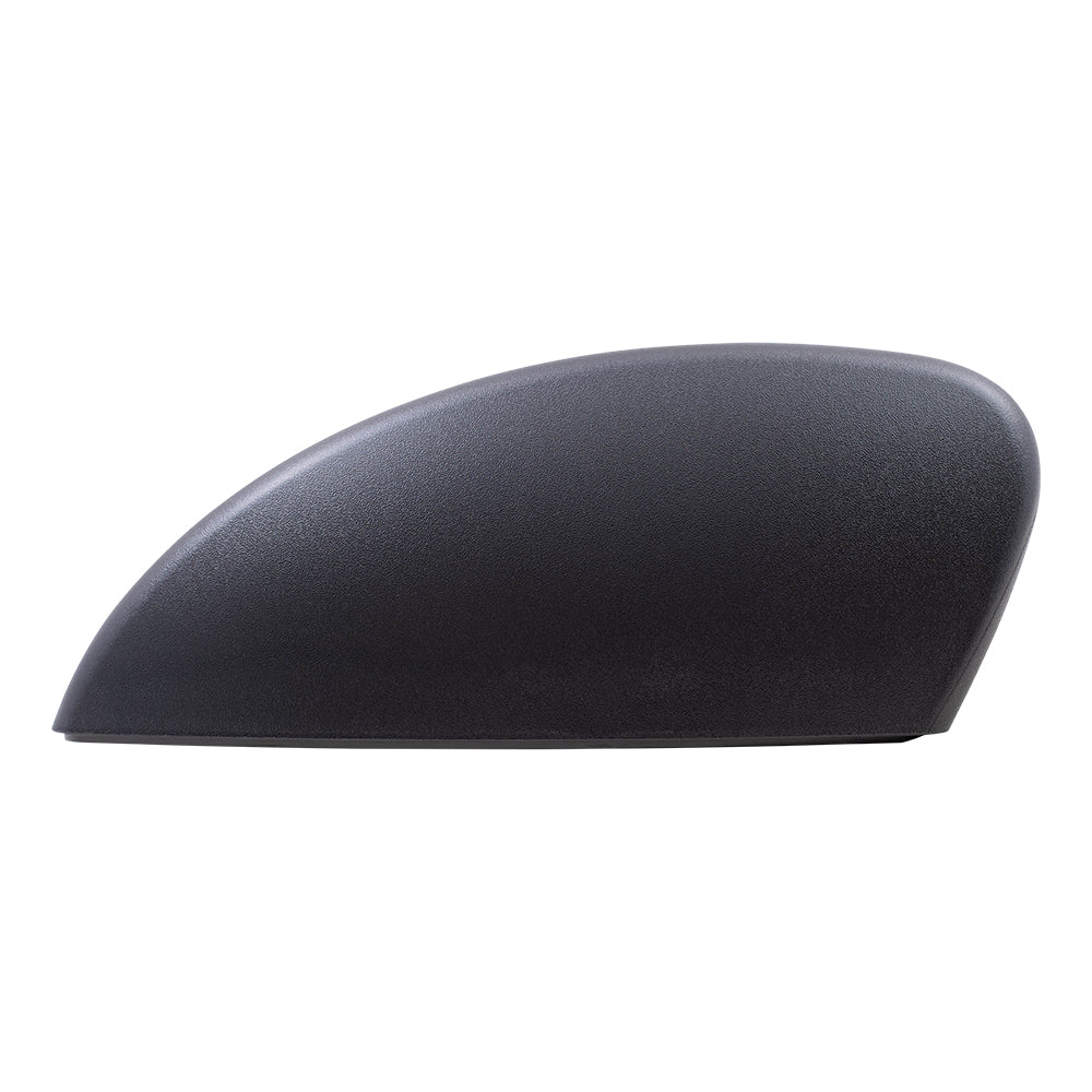 Door Mirror Cover Textured Black Without Turn Signal Light Opening Driver Side Left For 2013-2016 Ford Escape Without Turn Signal Light 2012-2018 Ford Focus Sedan