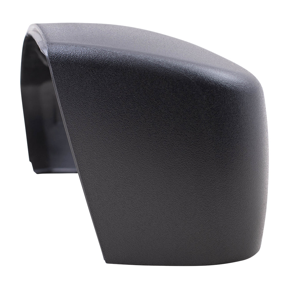 Door Mirror Cover Textured Black Without Turn Signal Light Opening Driver Side Left For 2013-2016 Ford Escape Without Turn Signal Light 2012-2018 Ford Focus Sedan