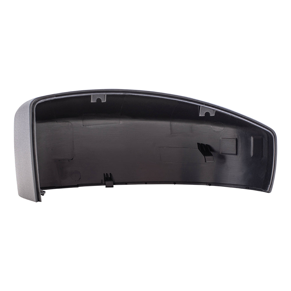 Door Mirror Cover Textured Black Without Turn Signal Light Opening Passenger Side Right For 2013-2016 Ford Escape Without Turn Signal Light 2012-2018 Ford Focus Sedan