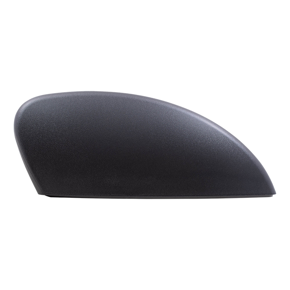 Door Mirror Cover Textured Black Without Turn Signal Light Opening Passenger Side Right For 2013-2016 Ford Escape Without Turn Signal Light 2012-2018 Ford Focus Sedan